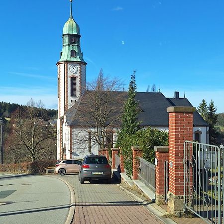 Ferienwohnung Rote-Villa 2 Marienberg Exteriör bild