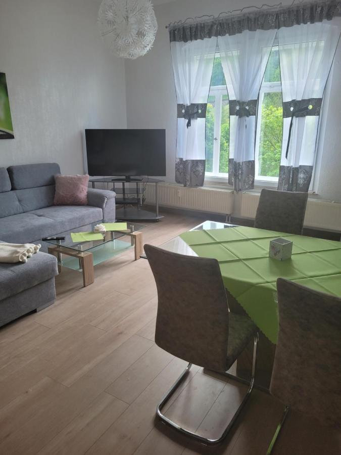 Ferienwohnung Rote-Villa 2 Marienberg Exteriör bild